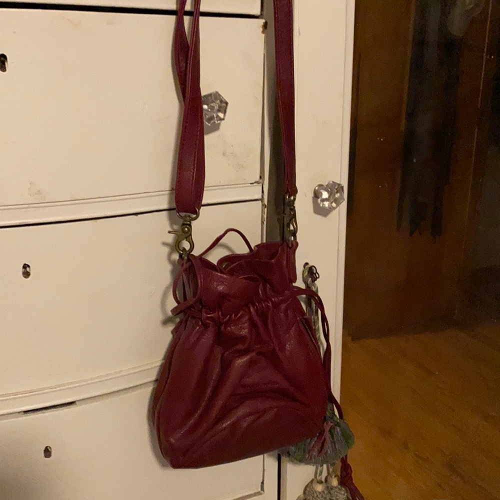 Satchel bucket purse